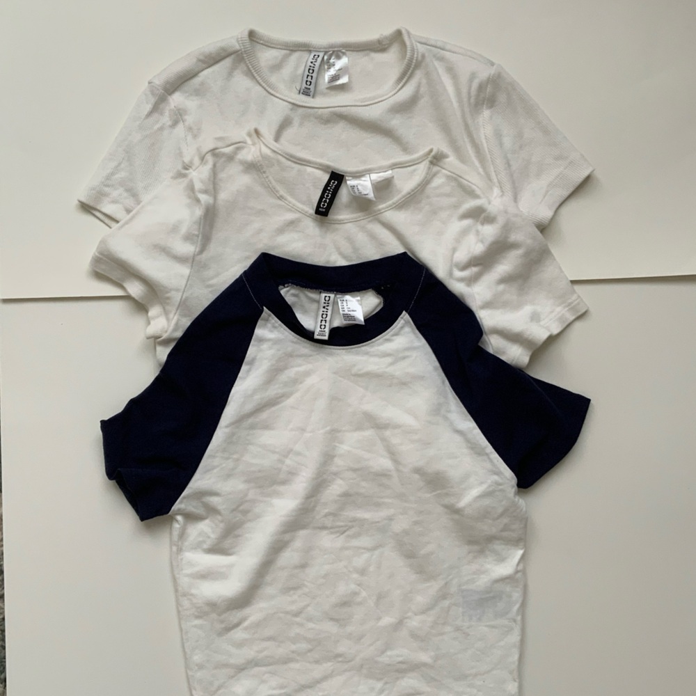 3 SHIRT H&M T-Shirt BUNDLE